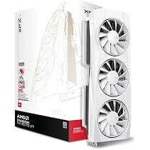XFX Quicksilver AMD Radeon RX 9070XT White Gaming Edition with